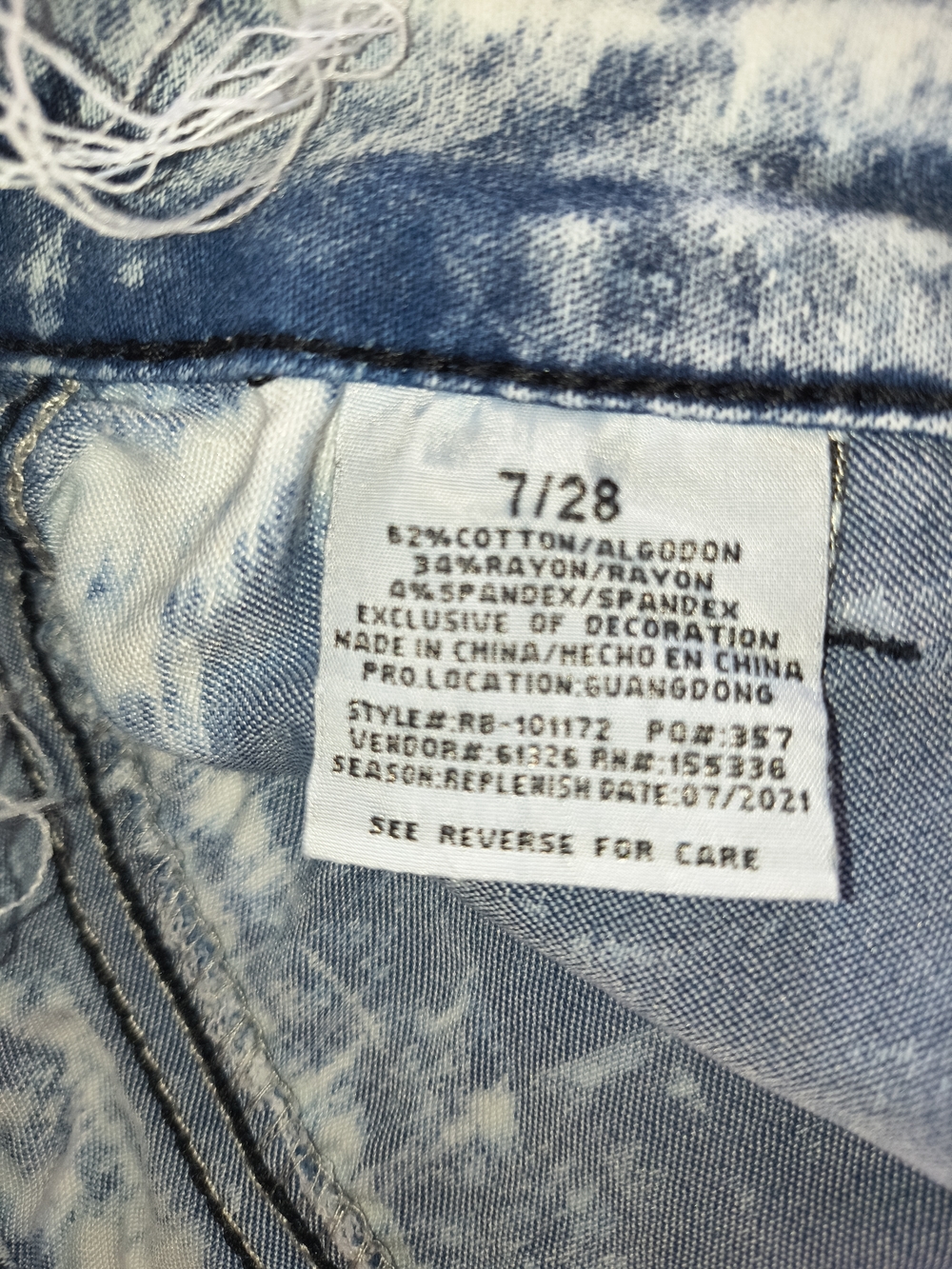 Christian Louboutin Denim Jeans with Red Script Label - Picture 3 of 3